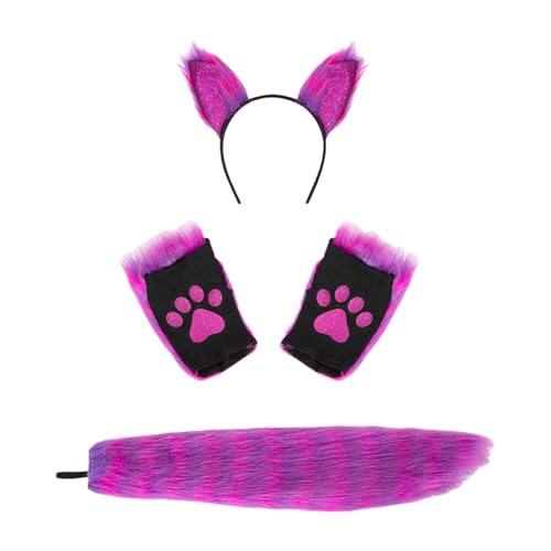 Diogeynu Fuchs-Kostüm-Set, Halloween, Tier-Kostüm, Zubehör für Kinder, Mädchen, Cosplay, Geburtstag, Weihnachten, Halloween Diogeynu Fuchs-Kostüm-Set, Halloween, Tier-Kostüm, Zubehör für Kinder, Mädchen, Cosplay, Geburtstag, Weihnachten, Halloween von Diogeynu