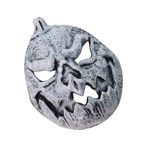 Diogeynu Gruseliges Skelett Karneval Totenkopf Vollgesichtskürbis Halloween Cosplay Kostüme für Damen Herren Geschenke von Diogeynu