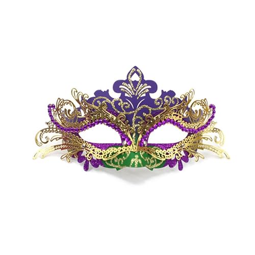 Diogeynu Halloween-Kostüm, Venezianerparty, Cosplay, halbes Gesicht mit Stab, für Damen und Herren Diogeynu Halloween-Kostüm, Venezianerparty, Cosplay, halbes Gesicht mit Stab, für Damen und Herren von Diogeynu