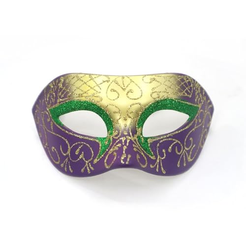 Diogeynu Halloween-Kostüm, Venezianerparty, Cosplay, halbes Gesicht mit Stab, für Damen und Herren Diogeynu Halloween-Kostüm, Venezianerparty, Cosplay, halbes Gesicht mit Stab, für Damen und Herren von Diogeynu