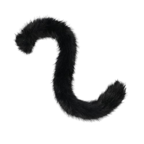 Diogeynu Katzenschwanz, niedlicher Plüschschwanz, weicher Schwanz, ferngesteuert, Tierschwanz, Wackelschwanz, Halloween-Kostüm, Zubehör für Party Diogeynu Katzenschwanz, niedlicher Plüschschwanz, weicher Schwanz, ferngesteuert, Tierschwanz, Wackelschwanz, Halloween-Kostüm, Zubehör für Party von Diogeynu
