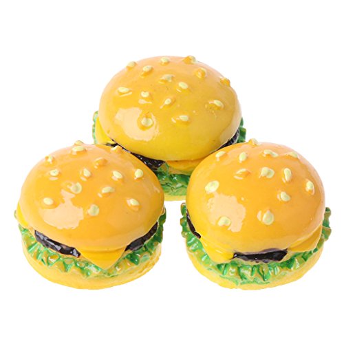 Diogeynu Lustiges Hamburger-Spielzeug für Kinder, aus Kunstharz, für 6–8 Kinder, Training, verbessert Intelligenzbedarf, Zubehör und Möbel Diogeynu Lustiges Hamburger-Spielzeug für Kinder, aus Kunstharz, für 6–8 Kinder, Training, verbessert Intelligenzbedarf, Zubehör und Möbel von Diogeynu