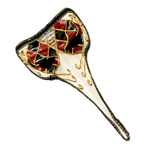 Diogeynu Maskerade-Augenmaske für Damen und Herren, halbes Gesicht, lange Nase, Maskerade, Halloween-Kostüm, Zubehör für Damen und Herren von Diogeynu