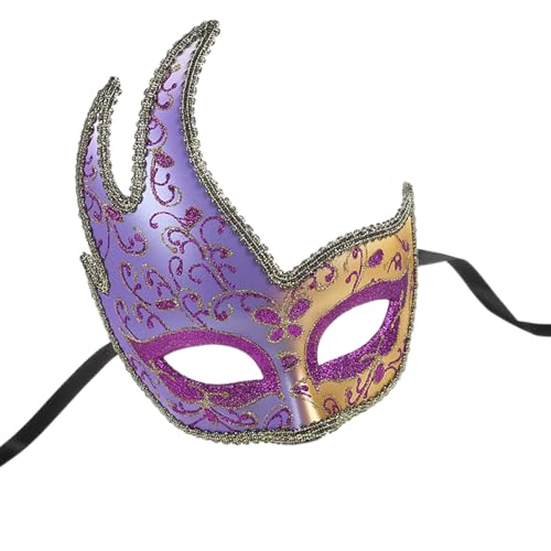 Diogeynu Maskerade Venezianerparty, Halloween-Kostüm, Karneval, Party, Venezianer, für Damen und Mädchen von Diogeynu