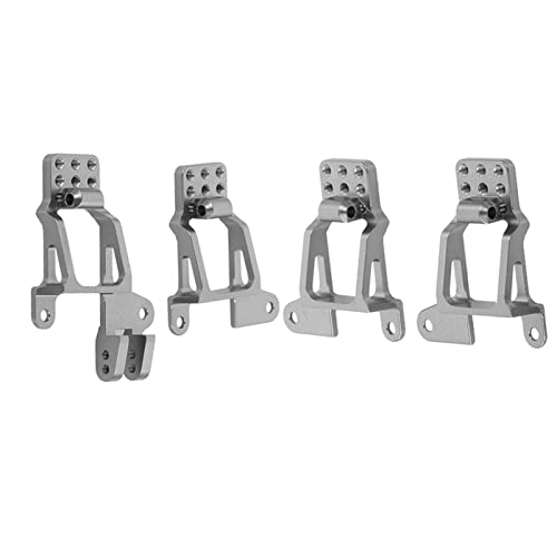 Diogeynu Shock Towers Halterung aus Aluminiumlegierung, verstellbare Fernbedienung, Crawler vorne und hinten, Stoßtürme, Autoteile für TRX-4 von Diogeynu