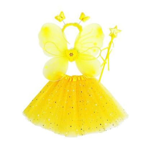 Diogeynu Traumhafte Fee Prinzessin Zauberstab für Schmetterling Stirnband Geburtstag Party Halloween Cosplay Kostüm Requisiten Gif von Diogeynu