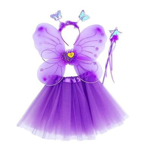 Diogeynu Traumhafte Fee Prinzessin Zauberstab für Schmetterling Stirnband Geburtstag Party Halloween Cosplay Kostüm Requisiten Gif von Diogeynu