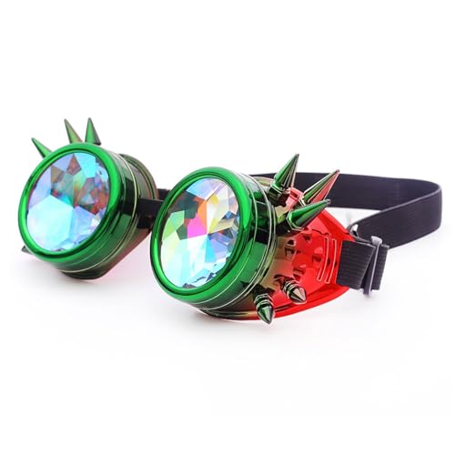 Diogeynu Vintage Gothic Brille Steampunk Brille Elegante Brille Cosplay Halloween Cosplay Supplies Diogeynu Vintage Gothic Brille Steampunk Brille Elegante Brille Cosplay Halloween Cosplay Supplies von Diogeynu