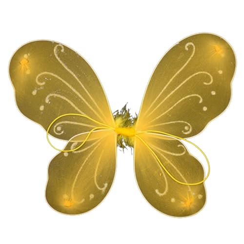 Feenflügel-Kostüm für Mädchen, bunt, Schmetterling, für Kinder, Halloween, Weihnachten, Geburtstag, Schmetterling, Kinder, Erwachsenenkostüm Feenflügel-Kostüm für Mädchen, bunt, Schmetterling, für Kinder, Halloween, Weihnachten, Geburtstag, Schmetterling, Kinder, Erwachsenenkostüm von Diogeynu