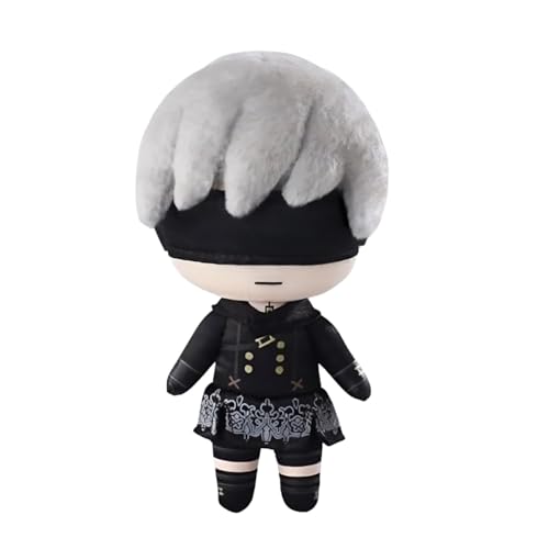 2B Anime-Figuren 9S Sitzfigurenn - Weiches ausgestopftes Anime Sammlerstück Niedliche Desktop Dekoration 2B Anime-Figuren 9S Sitzfigurenn - Weiches ausgestopftes Anime Sammlerstück Niedliche Desktop Dekoration von Diohauxi