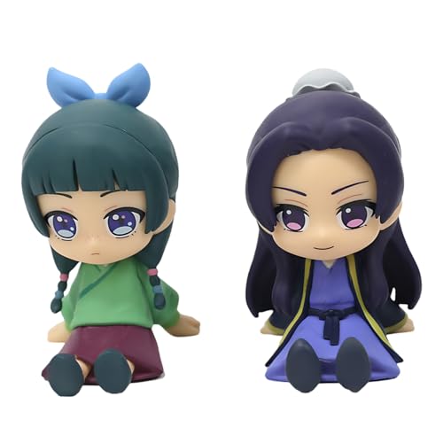 2PCS Anime Figurenset - Maomao& Jinshi Action Figuren, 6.3cm Sammelfigur, Schreibtischdekoration für Zuhause 2PCS Anime Figurenset - Maomao& Jinshi Action Figuren, 6.3cm Sammelfigur, Schreibtischdekoration für Zuhause von Diohauxi