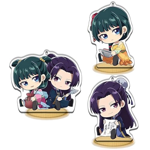 3PCS Maomao Jinshi Anime Acryl Stand Figuren - 6cm Sammelbare Ornamente für Haus & Büro Dekoration 3PCS Maomao Jinshi Anime Acryl Stand Figuren - 6cm Sammelbare Ornamente für Haus & Büro Dekoration von Diohauxi
