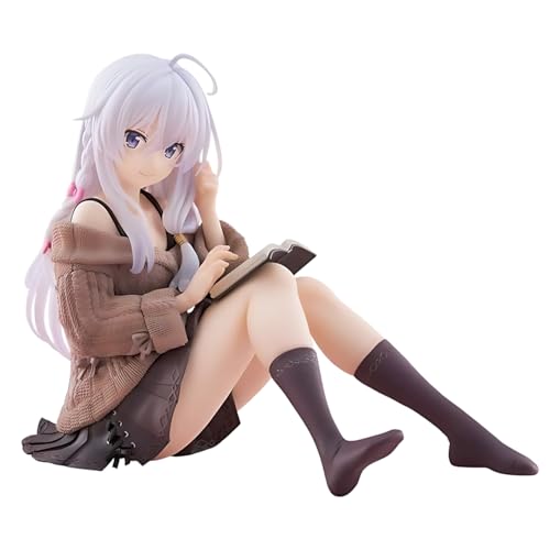Anime Elaina Figur 10cm PVC Action Figur | Schreibtisch Sammelfiguren Modell | Heimdekoration für Anime Fans Anime Elaina Figur 10cm PVC Action Figur | Schreibtisch Sammelfiguren Modell | Heimdekoration für Anime Fans von Diohauxi
