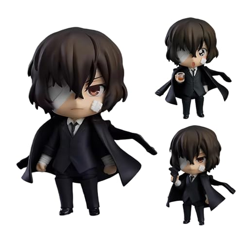 Dazai Osamu Anime Figur - Joints Action Figur mit austauschbaren Gesichtern - PVC Statue für zu Hause & Büro Display Dazai Osamu Anime Figur - Joints Action Figur mit austauschbaren Gesichtern - PVC Statue für zu Hause & Büro Display von Diohauxi