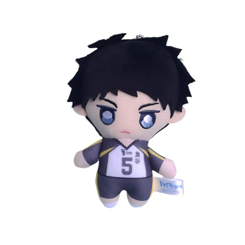 Diohauxi Anime Figur Anhänger Shoyo/Tobio Kageyama/Miya Atsumu Ausgestopfte Figuren 10cm Soft Figure Bag Ornament von Diohauxi