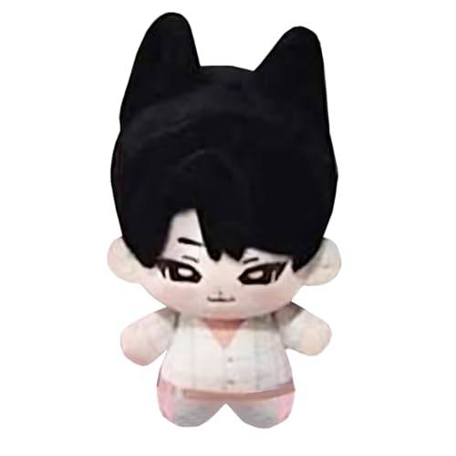Diohauxi Anime Jinu Figurenkissen Mystery Abby Weiche Figur Anhänger Desk Decor Taschenanhänger für Fans 10 cm von Diohauxi