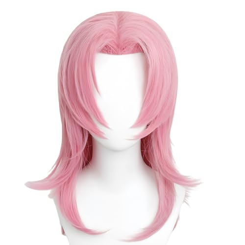 Diohauxi BabySaja Cosplay Kostüm Jinu AnimeUniform mit Perücke Halloween-Bühnenauftrittsoutfit für Männer von Diohauxi