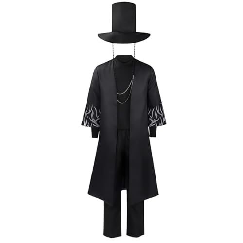 Diohauxi BabySaja Cosplay Kostüm Jinu AnimeUniform mit Perücke Halloween-Bühnenauftrittsoutfit für Männer Diohauxi BabySaja Cosplay Kostüm Jinu AnimeUniform mit Perücke Halloween-Bühnenauftrittsoutfit für Männer von Diohauxi