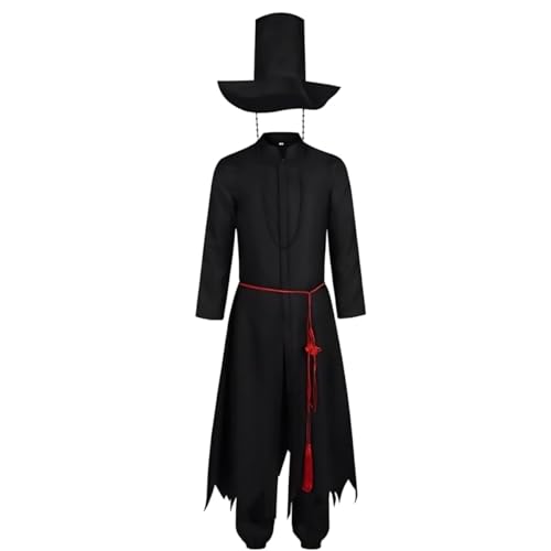 Diohauxi BabySaja Cosplay Kostüm Jinu AnimeUniform mit Perücke Halloween-Bühnenauftrittsoutfit für Männer Diohauxi BabySaja Cosplay Kostüm Jinu AnimeUniform mit Perücke Halloween-Bühnenauftrittsoutfit für Männer von Diohauxi