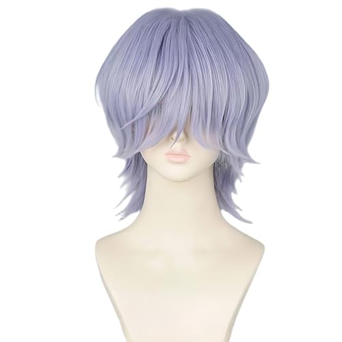 Diohauxi BabySaja Cosplay Kostüm Jinu AnimeUniform mit Perücke Halloween-Bühnenauftrittsoutfit für Männer von Diohauxi