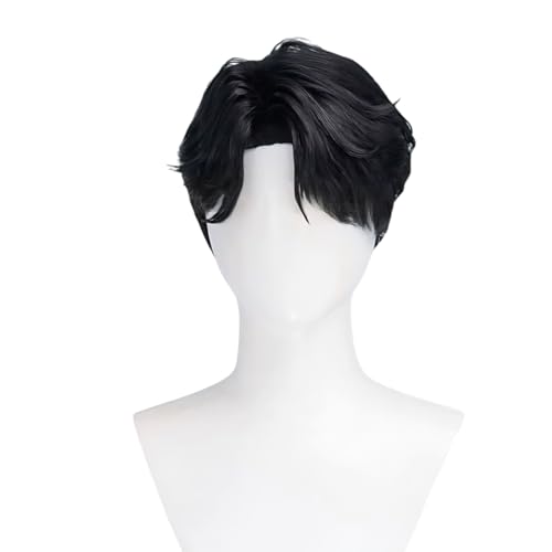 Diohauxi BabySaja Cosplay Kostüm Jinu AnimeUniform mit Perücke Halloween-Bühnenauftrittsoutfit für Männer von Diohauxi