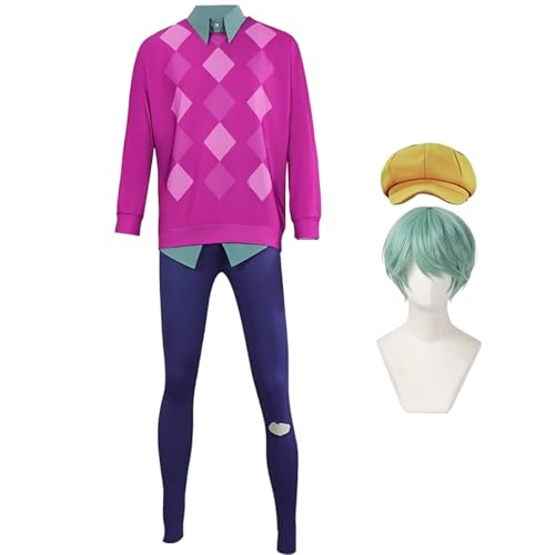 Diohauxi BabySaja Cosplay Kostüm Komplettes Anime Outfit mit Perücke Halloween Bühnenauftritte für Erwachsene von Diohauxi