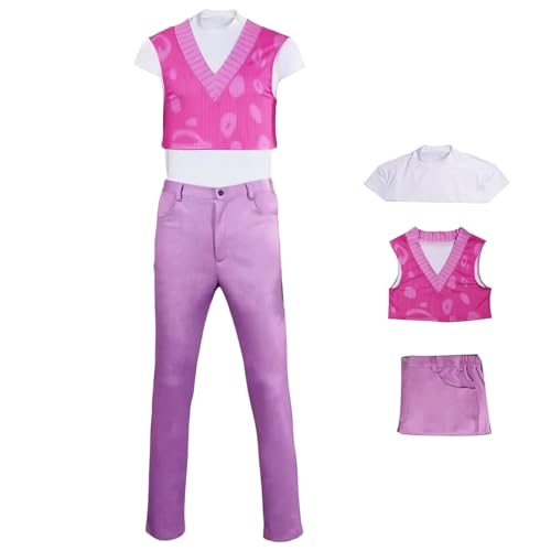 Diohauxi BabySaja Mystery Cosplay Kostüm Anime Uniform mit Perücke Halloween Bühnenauftritt Outfit von Diohauxi