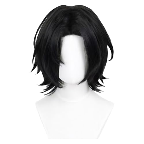 Diohauxi Feitan Potoo Cosplay Kostüm Anime Uniform mit Perücke Halloween Outfit in Schwarz für Männer Diohauxi Feitan Potoo Cosplay Kostüm Anime Uniform mit Perücke Halloween Outfit in Schwarz für Männer von Diohauxi