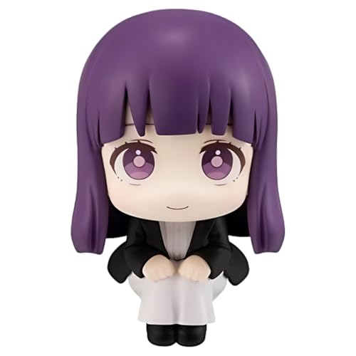 Diohauxi Fern Anime Figur Stark Look UP Actionfiguren Sitzendes Modell Tischdekoration für Fans 10 cm von Diohauxi