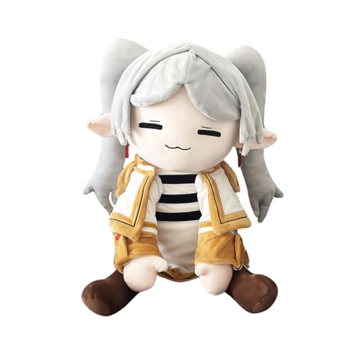 Diohauxi Frieren Anime-Figur -75cm Anime-Sammelfiguren Weiches Anime-Stofftier für Fans, Home Decor von Diohauxi