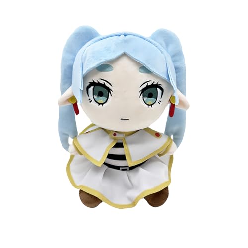Diohauxi Frieren Anime Figur Fern/Stark Sitzende Figuren Weich gefüllte Anime Sammelfigur Desktop Dekorationen von Diohauxi