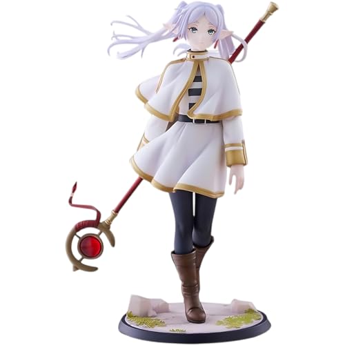 Diohauxi Frieren Figur - PVC Sammelmodell | 22cm Stehende Pose Actionfigur | Desktop-Dekoration für Anime Fan Diohauxi Frieren Figur - PVC Sammelmodell | 22cm Stehende Pose Actionfigur | Desktop-Dekoration für Anime Fan von Diohauxi