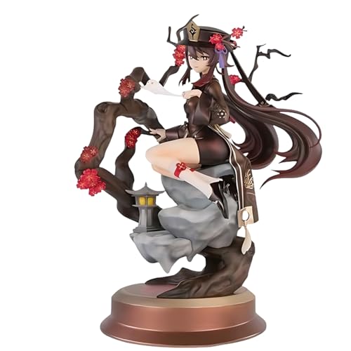 Diohauxi Hutao Anime Figur - PVC Actionfiguren - 23cm Sammelstatue|Schreibtischdekoration für Anime-Fans von Diohauxi