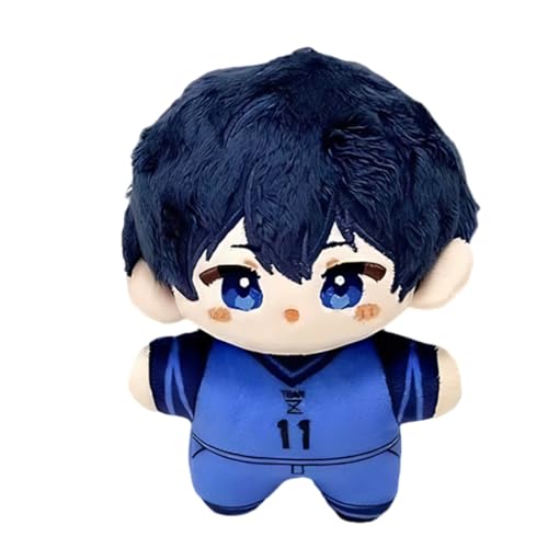 Diohauxi Isagi Yoichi Figur Kissen Seishiro Nagi Anime-Anhänger Sammlerfiguren Weiche Figuren Tasche Decor Schmuckstück 12 cm von Diohauxi