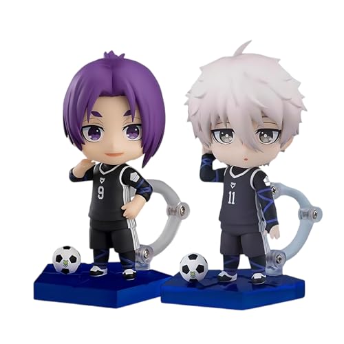 Diohauxi Isagi Yoichi Figur - REO Mikage & Rin Itoshi Bewegliche Gelenke Figurine Modell mit austauschbarem Gesicht Schreibtisch-Ornament Diohauxi Isagi Yoichi Figur - REO Mikage & Rin Itoshi Bewegliche Gelenke Figurine Modell mit austauschbarem Gesicht Schreibtisch-Ornament von Diohauxi