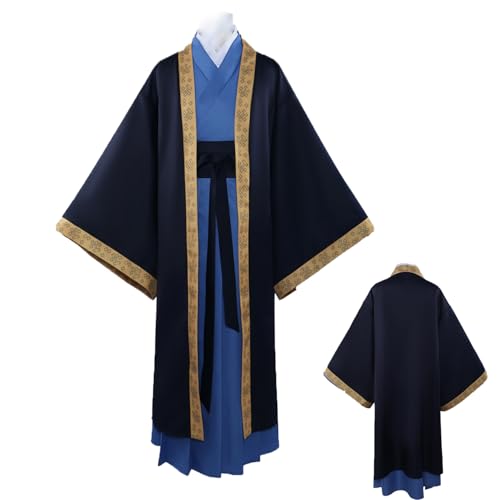 Diohauxi Jinshi Cosplay Kostüm - Ancient Hanfu Set mit Perücke | Anime Role Play Outfit für Halloween von Diohauxi