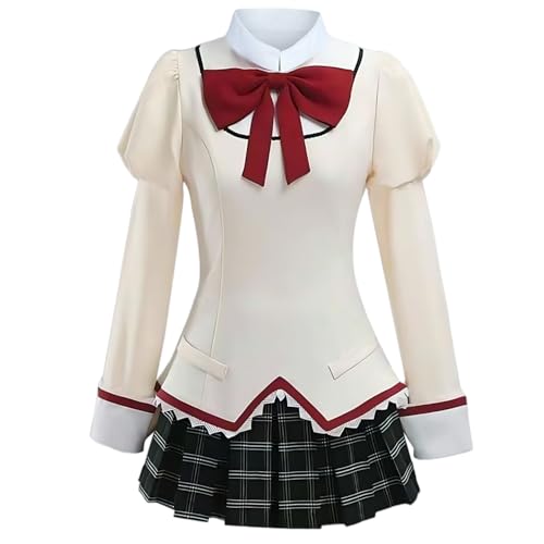 Diohauxi KanameMadoka Cosplay Kostüm - Mami Tomoe Anime Uniformen Set - Rollenspiel Outfit für Halloween Diohauxi KanameMadoka Cosplay Kostüm - Mami Tomoe Anime Uniformen Set - Rollenspiel Outfit für Halloween von Diohauxi