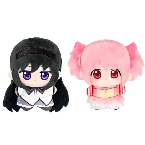 Diohauxi KanameMadoka Kissenfigur Anime Akemi Homura Anhänger Weiche Figuren Taschenanhänger Desk Decor von Diohauxi