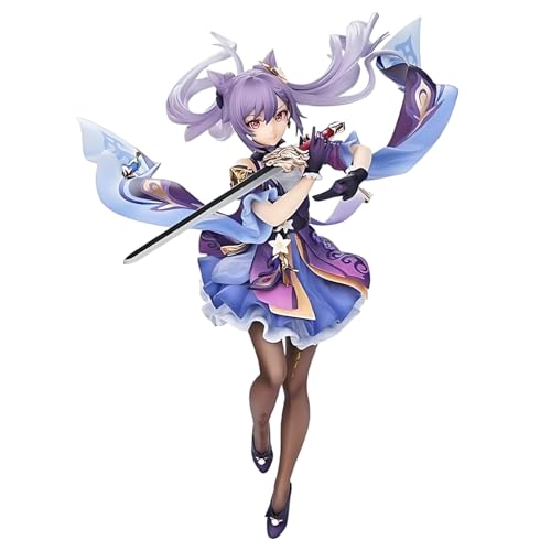 Diohauxi Keqing Figur Statue Anime Figuren Sammlerstück Figurine Modell PVC Desktop Dekor für Fans 24cm Diohauxi Keqing Figur Statue Anime Figuren Sammlerstück Figurine Modell PVC Desktop Dekor für Fans 24cm von Diohauxi