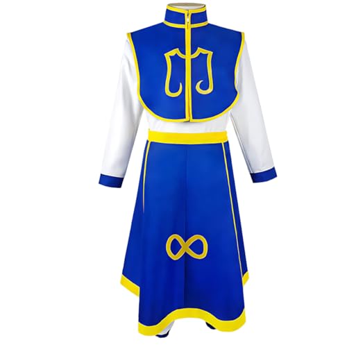 Diohauxi Kurapika Cosplay Kostüm Anime Uniform mit Perücke Halloween Bühnenauftritt Outfit für Männer von Diohauxi