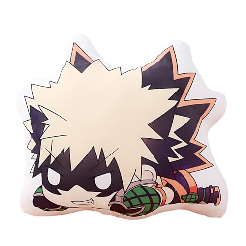 Diohauxi MHA Anime Figur -Midoriya Izuku/Uraraka Ochako Sammelfiguren Weiches Anime-Stofftier, Home Decor Kissen von Diohauxi