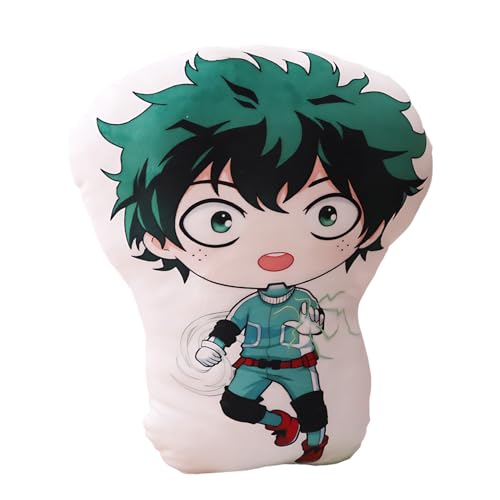 Diohauxi MHA Anime Figur -Midoriya Izuku/Uraraka Ochako Sammelfiguren Weiches Anime-Stofftier, Home Decor Kissen von Diohauxi