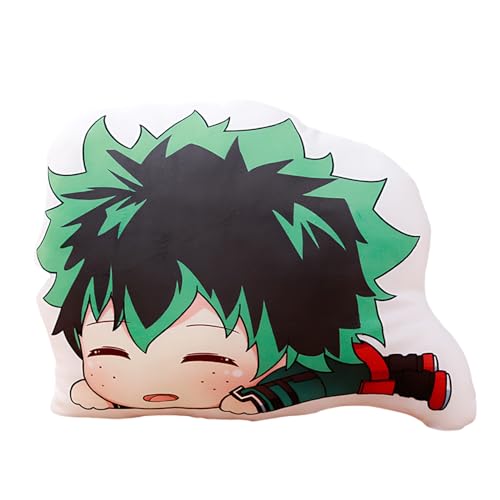 Diohauxi MHA Anime Figur -Midoriya Izuku/Uraraka Ochako Sammelfiguren Weiches Anime-Stofftier, Home Decor Kissen von Diohauxi