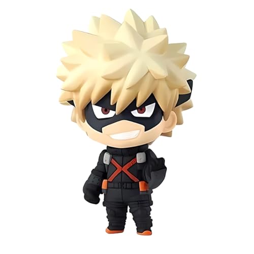 Diohauxi MHA Figuren Bakugou Katsuki Anime Figur Midoriya Izuku Figurine Schreibtisch Dekor Sammlermodelle 5cm von Diohauxi