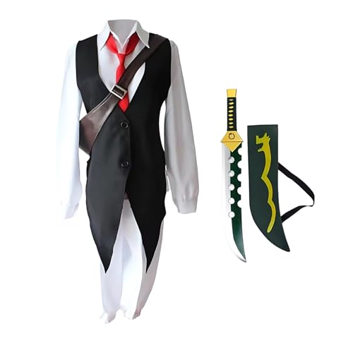 Diohauxi Meliodas Cosplay Kostüm Rollenspiel Outfit Anime Full Bundle & Wort Requisiten Halloween Party Set von Diohauxi