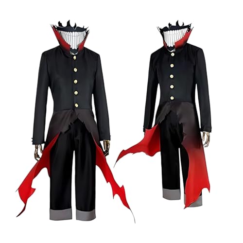 Diohauxi Okarun Anime Cosplay Kostüme Rollenspiel Outfit mit Maske & Perücke |Halloween Bühnenperformance S-3XL von Diohauxi