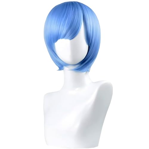 Diohauxi Rem Maid Cosplay Kostüm | Remu/Ramu Kleid Outfit Set mit Perücke | Rollenspiel Kostüm für Halloween Diohauxi Rem Maid Cosplay Kostüm | Remu/Ramu Kleid Outfit Set mit Perücke | Rollenspiel Kostüm für Halloween von Diohauxi