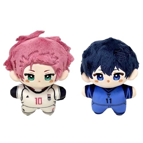 Diohauxi Rin Itoshi Anhänger Isagi Yoichi/Itoshi SAE Anime Figur Weiches Kissen Figuren Tasche Anhänger 12 cm von Diohauxi