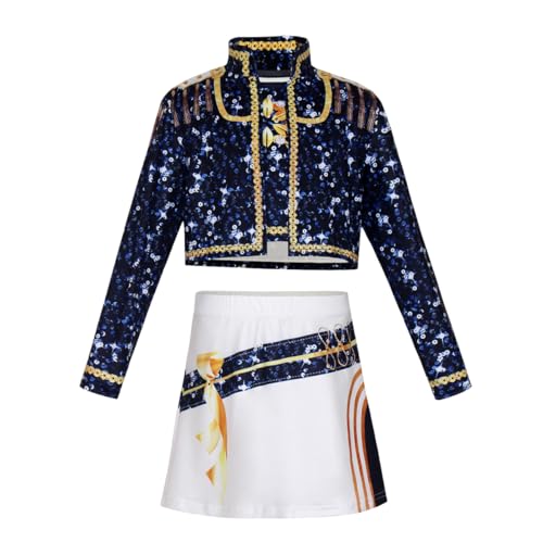 Diohauxi Rumi Cosplay Kostüm Mira Zoey Schwarze Uniform für Bühnenauftritte Halloween Party Outfits von Diohauxi