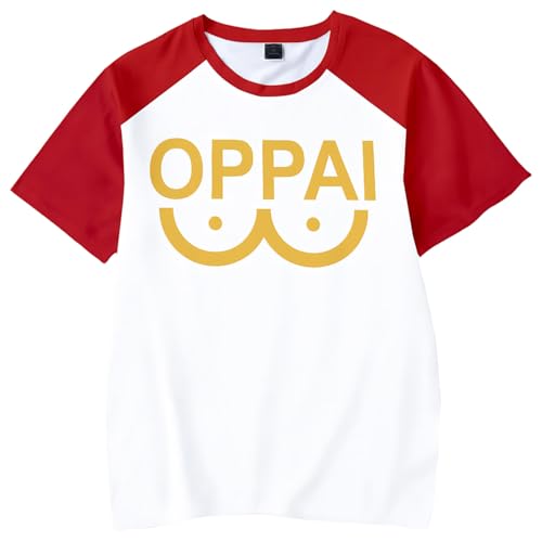 Saitam Anime T-Shirts -3D Druck Kurzarm Streetwear Halloween Cosplay Kostüm (XXS-4XL) von Diohauxi